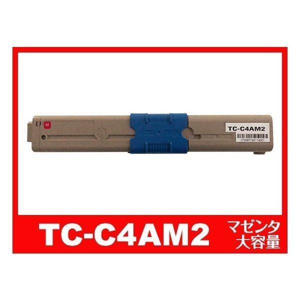 インク革命.COM TC-C4AM2 マゼンタ 大容量 レーザープリンター OKI 沖