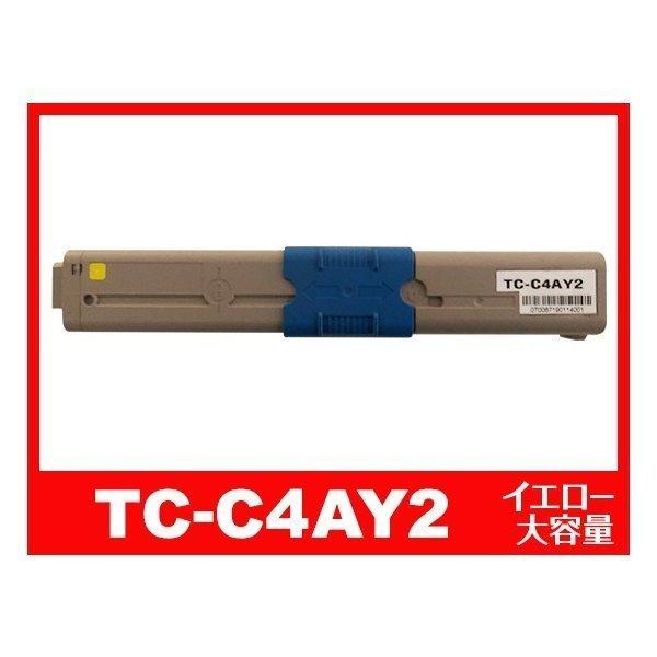 【美品】OKI トナーカートリッジ TC-C4AY2 （大）イエロー　新品未使用 インク革命.COM TC-C4AY2 イエロー 大容量 レーザープリンター OKI 沖