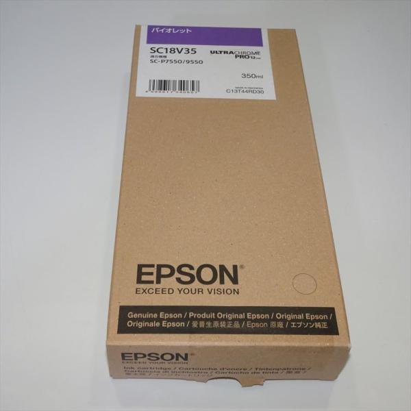 純正　Epson SC18VM35 インクカートリッジ 350ml エプソン（EPSON） 純正品 インクカートリッジ SC18V35 バイオレット