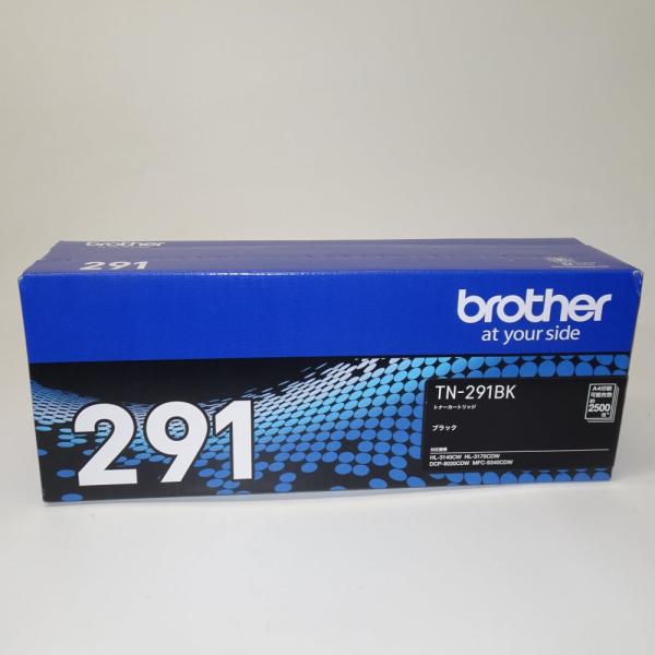 ブラザー工業 【brother純正】トナーカートリッジブラック TN-291BK 対応型番:HL-3170CDW、HL-3140CW、DCP-9020CDW、MFC-9340CDW 他