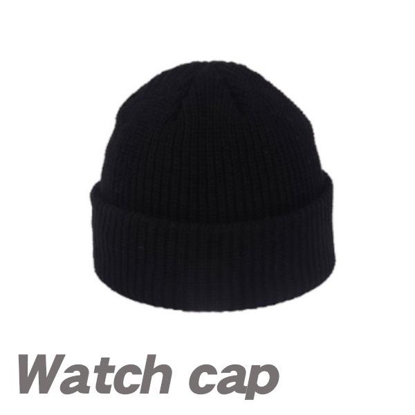ブラックのニット帽、男女兼用・秋冬用です ニット 帽子 ワッチキャップ ブラック メンズ レディース 秋冬 登山