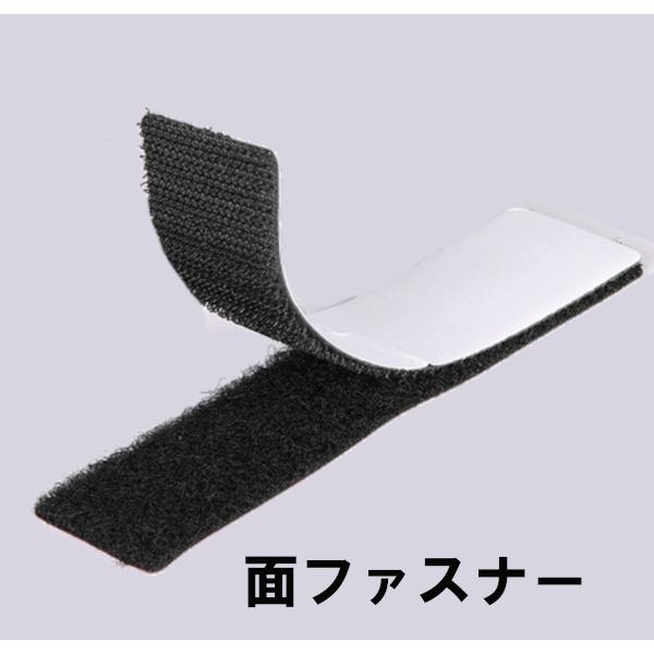 マジックテープ 面ファスナー 超強力 両面テープ 25x100mm 1枚(オス・メス1組) 固定 強力 耐熱 オス メス ポイント消化 (Z83)