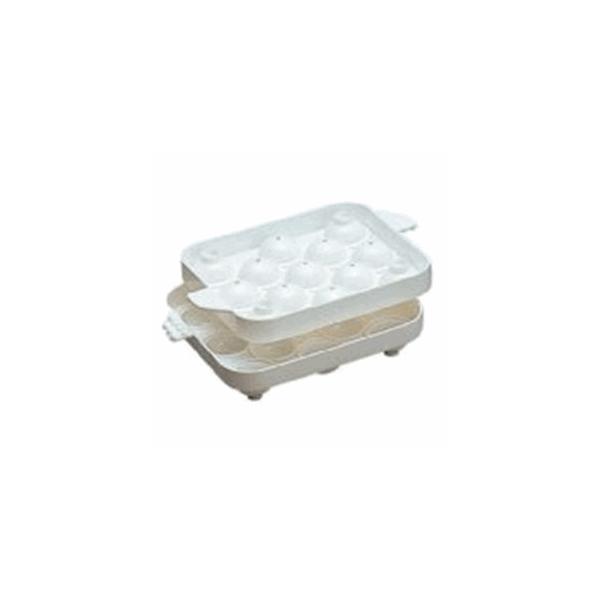 まんまる氷が簡単に作れる製氷皿 まるまる氷 小(2個セット) キッチン便利グッズ