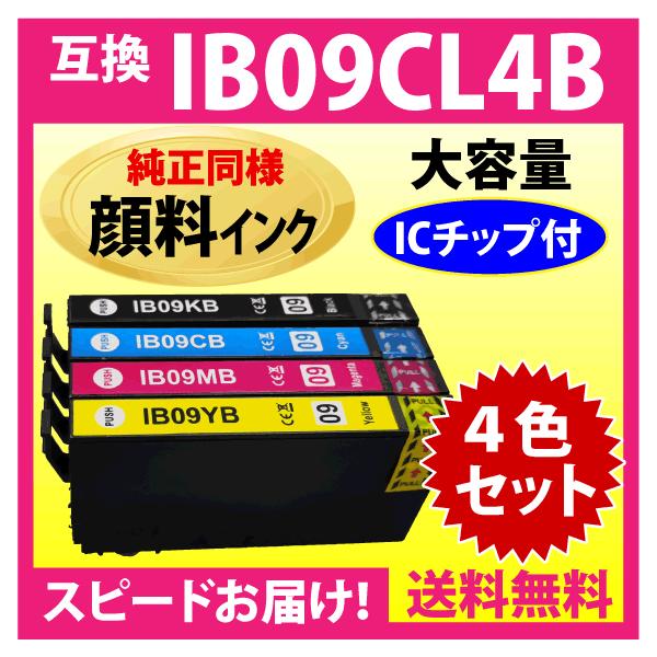 インク ｜ お得な4色パック(大容量タイプ) 型番：IB09CL4B