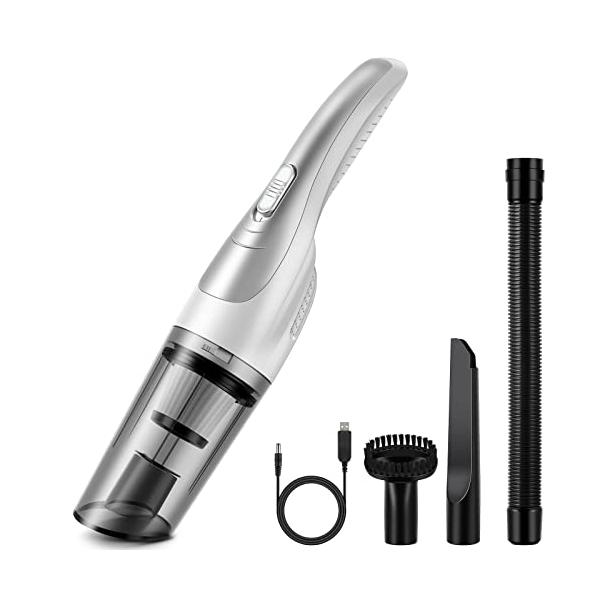 ハンディクリーナー コードレス ハンディ車用掃除機 強力 掃除機 ハンディ 多機能 小型掃除機 USB充電式 9000PA 乾湿両用 ハンドクリーナー  車用 家庭用 : INKOBE - 通販 - Yahoo!ショッピング