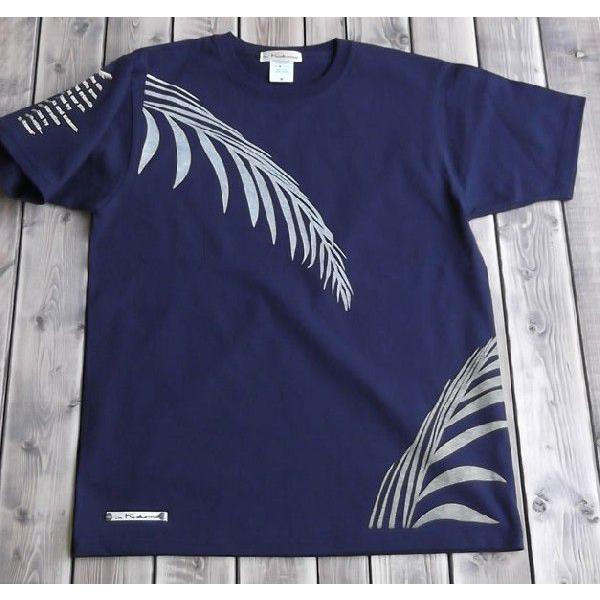 ヤシ2カラーTシャツ ヤシ柄 S M L XL XXL ブランド : インココモ