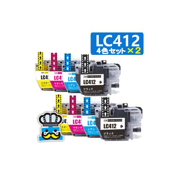 とらじろう　LC412 10セット とらじろう LC412 10セット Amazon.co.jp: ブラザー用 LC412 4色