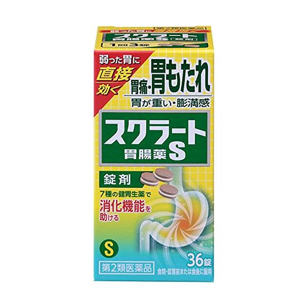 ライオン スクラート胃腸薬Ｓ（錠剤） ３６錠 【第2類医薬品】