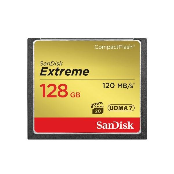 2ȏオ SanDisk CFJ[h 128GB RpNgtbV R:120MB/s UDMA7Ή SDCFXSB-128G-G46