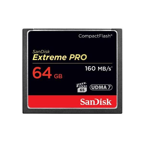 SanDisk CFJ[h 64GB RpNgtbV R:160MB/s SDCFXPS-064G-X46 t
