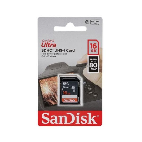 SanDisk SDJ[h SDHC 16GB UHS-I 80MB/s SDSDUNS-016G-GN3IN t