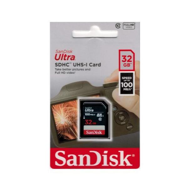 SanDisk SDJ[h SDHC 32GB 100MB/s SDSDUNR-032G-GN3IN t