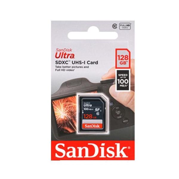 SanDisk SDJ[h SDXC 128GB 100MB/s SDSDUNR-128G-GN3IN t