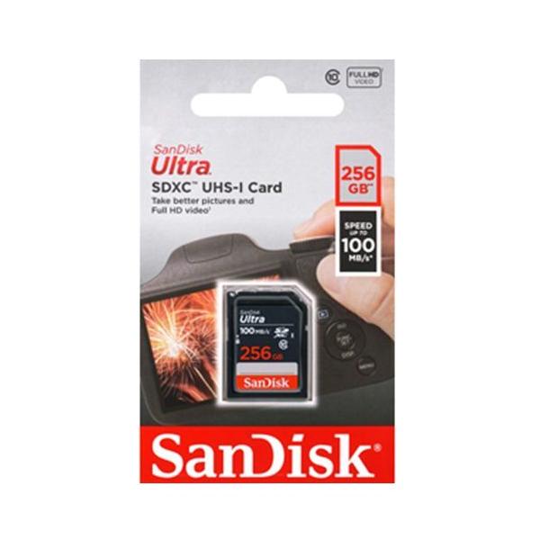 SanDisk SDJ[h SDXC 256GB 100MB/s SDSDUNR-256G-GN3IN t