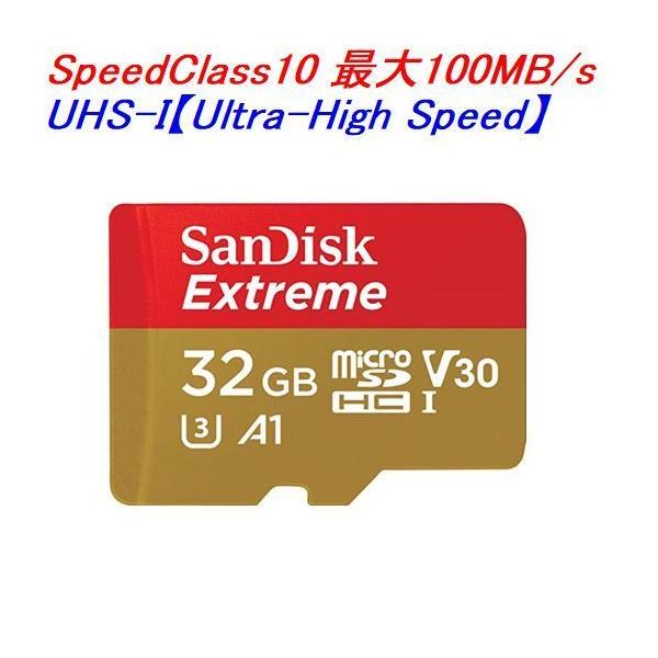 2ȏオ SanDisk microSDJ[h SDHC 32GB 100MB/s A1Ή SDSQXAF-032G-GN6MN
