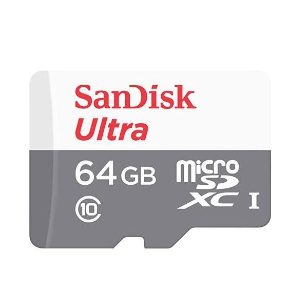 SanDisk }CNSDJ[h microSDXC 64GB 100MB/s SDSQUNR-064G-GN3MN t