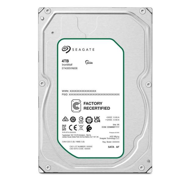 Seagate（シーゲイト） 整備済み品 Seagate 4TB 内蔵 HDD