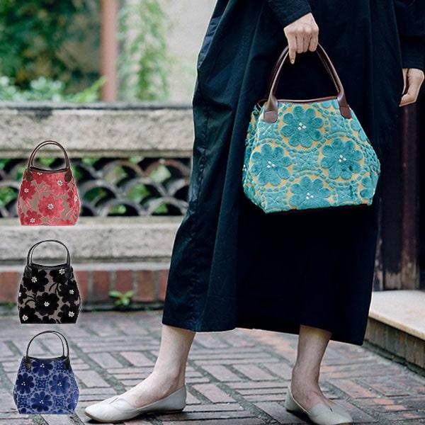 亥之吉 キューブバッグ モケット マーガレット はなのわ トートバッグ 