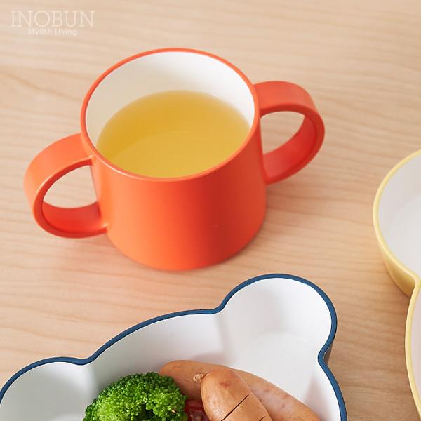 tak KIDS DISH mug 日本製 マグ オレンジ ベビー食器