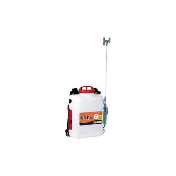 乾電池 噴霧器 KOSHIN DK7D 消毒名人 工進（KOSHIN） 消毒名人(乾電池式噴霧器) DK-7D 消毒名人 背負い式 単
