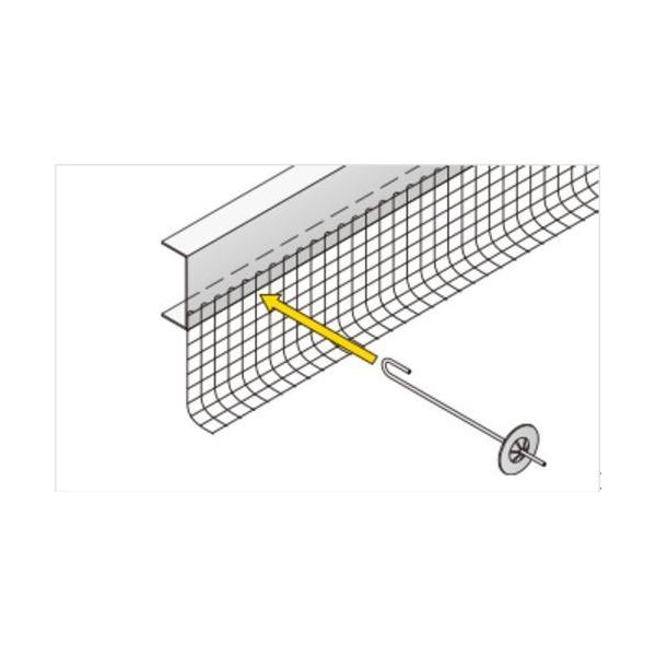 (1)金具を差し込む