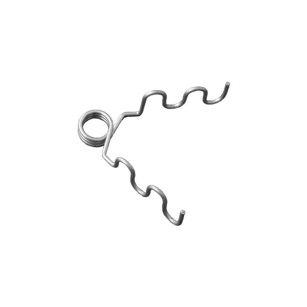 ワイヤーメッシュに支柱を立てる時に使用するフック。FRP支柱11型専用フック。