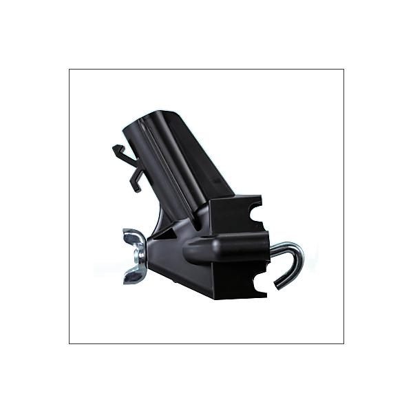 フェンスガイシ6型■既存のフェンスに、対象動物によって設置が可能な電気さく取付け用のガイシです。低コストで設置でき、上部に取り付ければサル除けに、下部に取り付ければイノシシや小動物対策にも利用できます。●直径約4〜6mmの支柱用