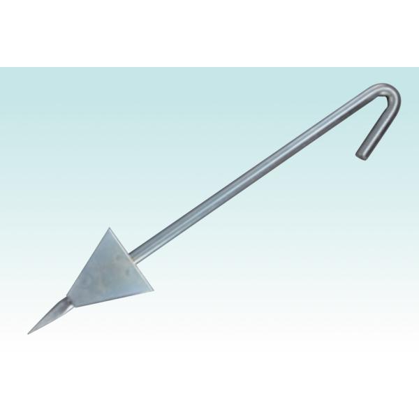 サル用鉄アンカー■メッキ加工、返し付きです。●長さ/約30cm