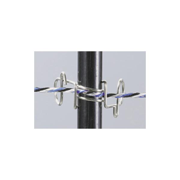 14mmミニフック（通常よりつまむ部分が短い）■FRPポール直径14mm専取り付けフックです。　※フックはゲッターパイル（樹脂被膜鋼管支柱）には使えません。