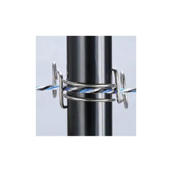 26mmフック■FRPポール直径26mm専取り付けフックです。　※フックはゲッターパイル（樹脂被膜鋼管支柱）には使えません。