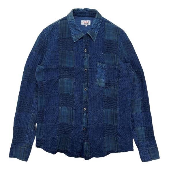 GAIJIN MADE（ガイジンメイド） 古着 外人公司 パッチワークシャツ