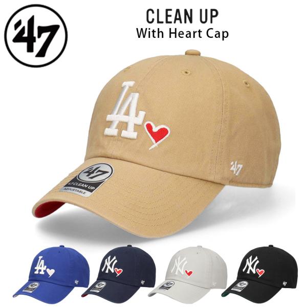 【ブランド】フォーティーセブン / '47【スタイル】クリーンナップ ハートアイコン キャップ / CLEAN UP WITH HEART CAP 【カラー】ドジャース(カーキ) / 14858408ドジャース(ロイヤル) / 148584...