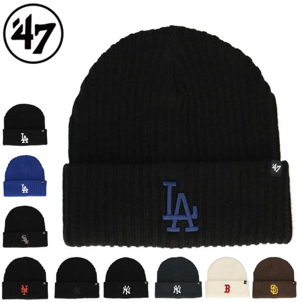 【ブランド】フォーティセブン / '47 【スタイル】ハーバー ニットキャップ / HARBOR KNIT CAP【チーム/カラー】・ロサンゼルス・ドジャース / LOS ANGELES DODGERS 【カラー】1. ドジャース（ブラック...