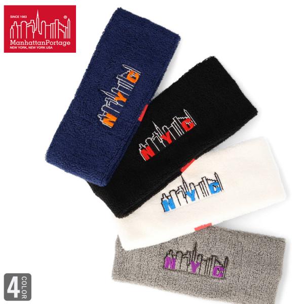 【ブランド】Manhattan Portage / マンハッタンポーテージ【スタイル】COOLMAX パイル ヘッドバンド / MP204 【サイズ】ワンサイズ / 平置き 横：約18.5cm 縦：約8cm【素材】コットン50% ポリエステ...