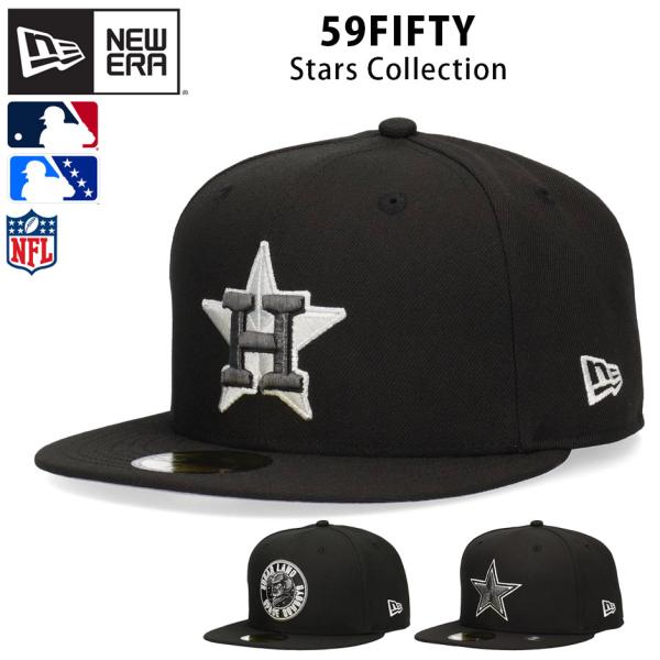 【ブランド】ニューエラ / NEW ERA【スタイル】59FIFTY スターズキャップ【チーム/カラー】・ヒューストン・アストロズ / ブラック・シュガーランド・スペースカウボーイズ / ブラック・ダラス・カウボーイズ / ブラック【サイズ...