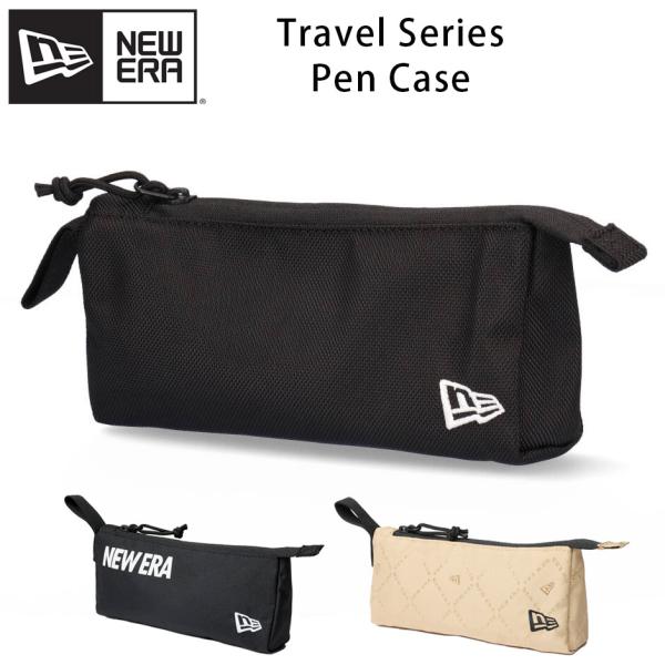 ニューエラ ペンケース スモールポーチ トラベルシリーズ NEW ERA スモールバッグ バッグインバッグ new era bag 筆箱 通学 ブラック ブランド シンプル