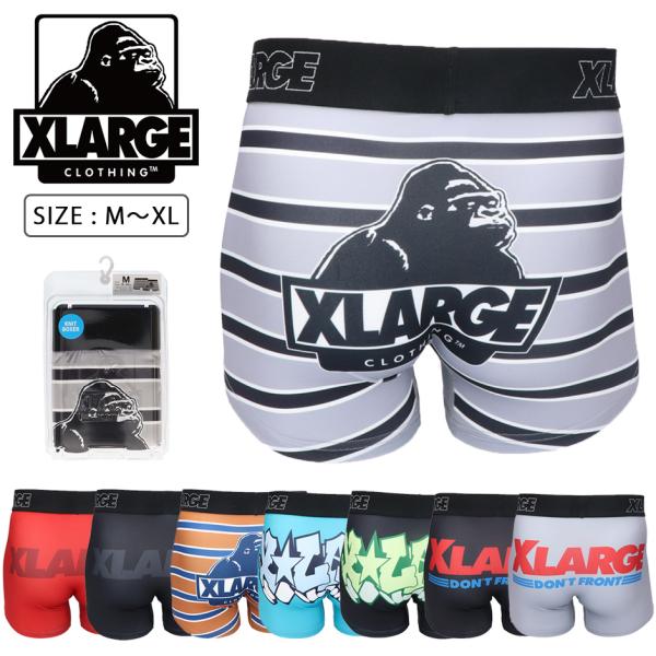エクストララージ ボクサーパンツ ボクサーブリーフ アンダーウェア ボクサートランクス ゴリラ 下着 パンツ XLARGE X-LARGE 伸縮 メンズ ブランド 定番 人気