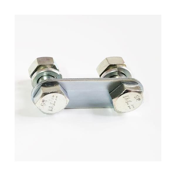 ニプロロータリー用爪ボルトフランジ（ボルト穴２個）タイプの爪に使用適合型式：CBX1410.1510.1610.1710 CX1410.1510.1610.1710.1810 SX1810.1610.1710.1810.1910.2010 ...