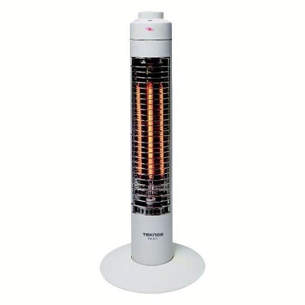 人気のch 306mのハロゲン管バージョン 電気ストーブ おしゃれ 暖かい テクノス スリムハロゲンヒーター300w コードフック付 ホワイト Ph 307 Teknos D B 代購幫