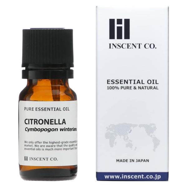 シトロネラ 10ml インセント エッセンシャルオイル 精油