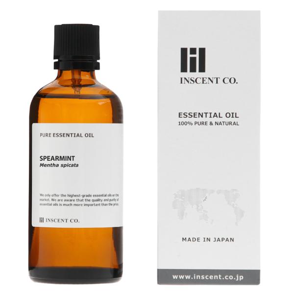 スペアミント 100ml インセント エッセンシャルオイル 精油