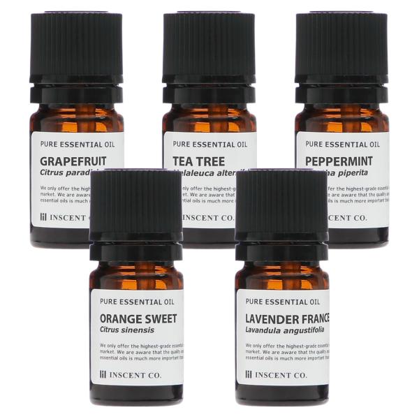 期間限定割引！エッセンシャルオイル 5本セット お試し よりどり5本セット (各5ml) エッセンシャルオイル 精油