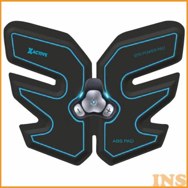 Xactive 充電式シリコン EMS POWER PAD 腹用1P プログレス (D