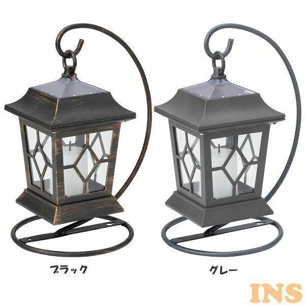 ゆらぎソーラー キャンドルランタンライト ルシアアンティーク LGS-111