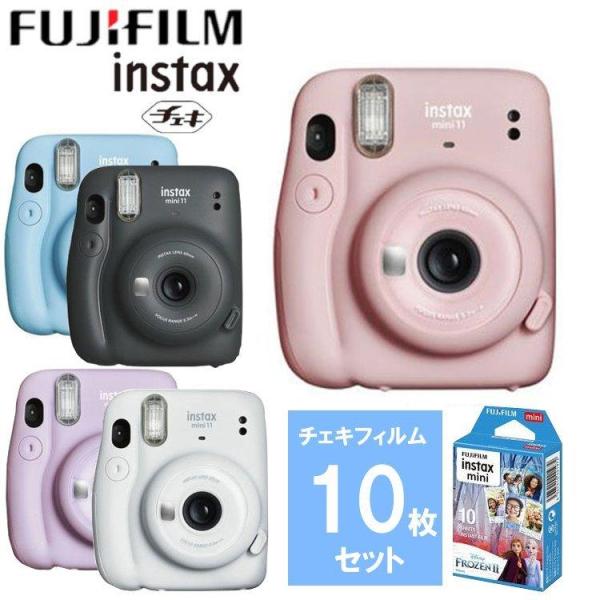 FUJIFILM（フジフイルム） チェキカメラ instax mini11 アナと雪の女王
