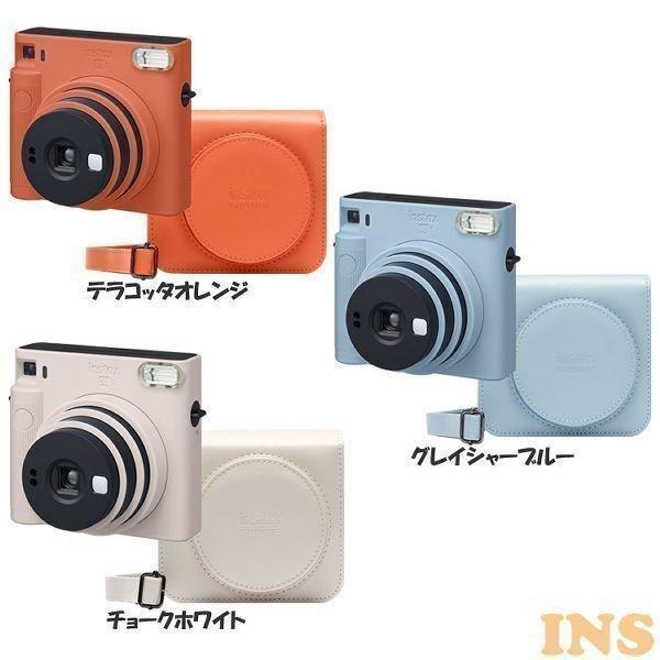チェキスクエア instax SQUARE SQ1 本体 専用ケース付き セット (D 