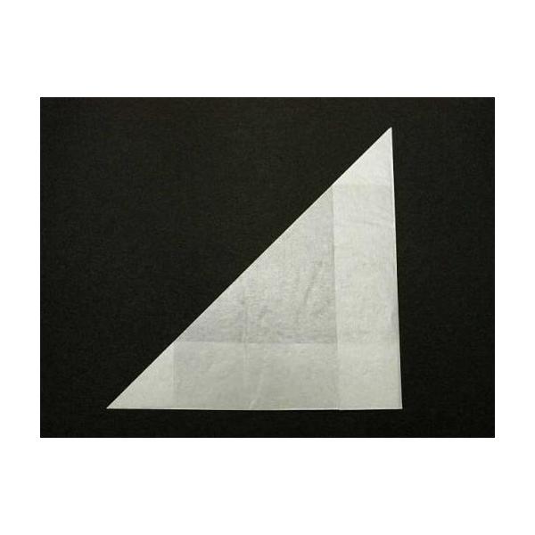 三角紙（ＬＬサイズ）数量：約１００枚１セット大きさ：１辺約１２８ｍｍ底辺約１８０ｍｍ/折り返し約２８ｍｍ※一つ一つ手折りしています。※逆折りが混ざる場合がございます。