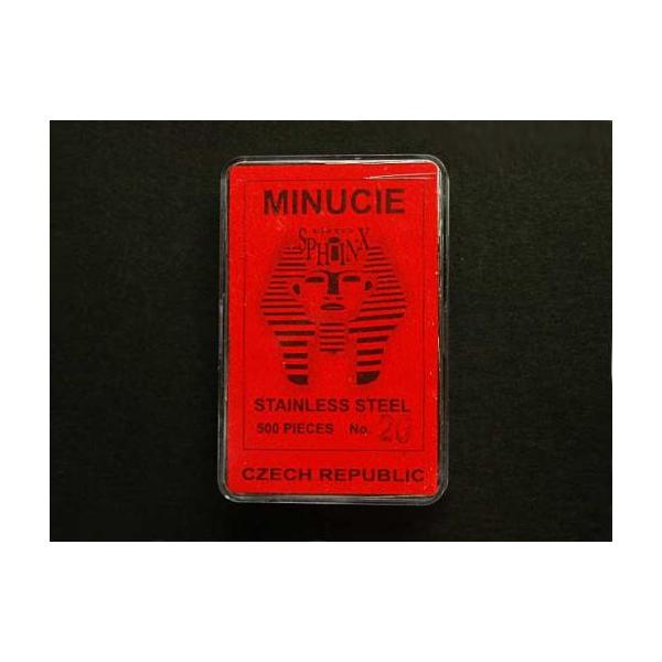 エントスフィンクス（微針）ステンレス製長さ：約１２ｍｍ太さ：約０．２０ｍｍ約５００本入りチェコ共和国※パッケージは入荷時期により異なります。※非常に微細な針です。取扱いには十分にご注意ください。