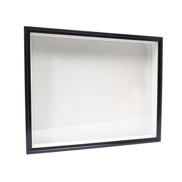 2022年10月中旬よりペフ板が変わり旧ロットに比べより白くなりました。【薄型５５ＵＶカット】大型ドイツ箱（黒）＜ＵＶカット仕様＞ガラスの内面にＵＶカットフィルムを張って紫外線をカットカット率９９．９％、効果は半永久的、色の抜けやすい昆虫に...