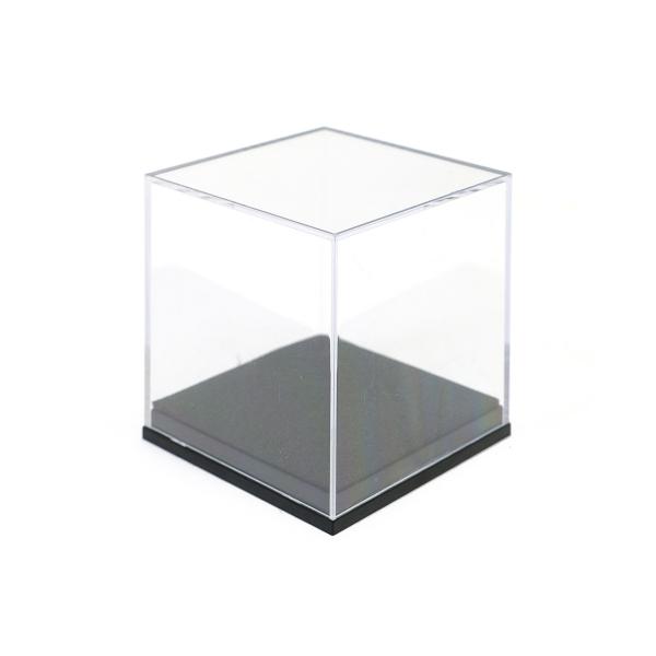 ドイツ聖プラスチックケース【黒ペフ】サイズ（外寸）上面：約46.7×46.7mm下面：約50.8×50.8mm高さ：約53mm素材:プラスチック中敷き：黒色ポリフォーム*弊社でポリフォームを貼付イベント展示販売、ディスプレイ、プレゼントに使...